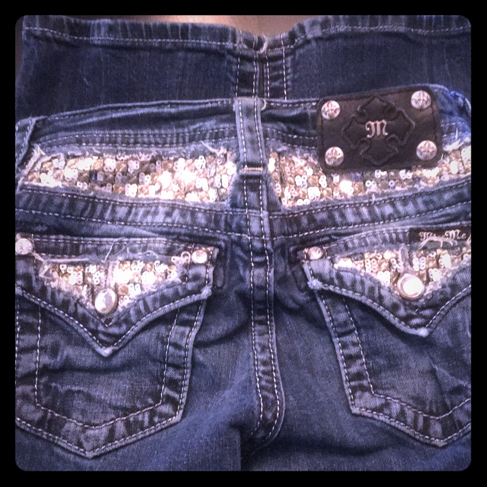 Girls’ Miss Me bootcut jeans